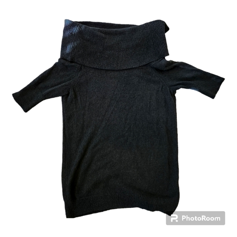 EUC Loft Black Off The Shoulder Sweater Size M
